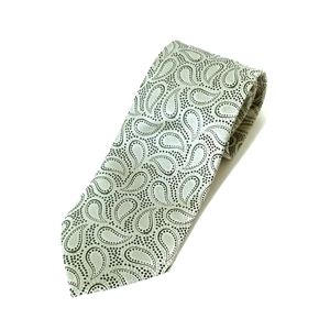Roberto Villini Couture light green silk tie